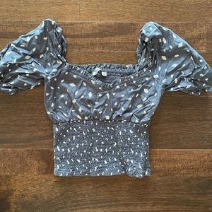 Abercrombie Blue Blouse